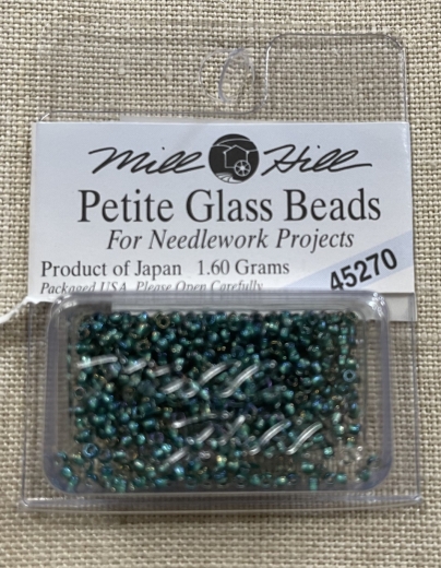 45270 Mill Hill Seed-Petite Beads - Bottle Green Ø 1,5 mm