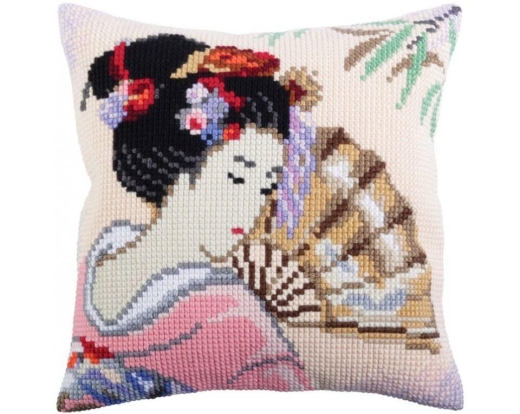 Beautiful Japanese - Kreuzstichkissen Collection dArt