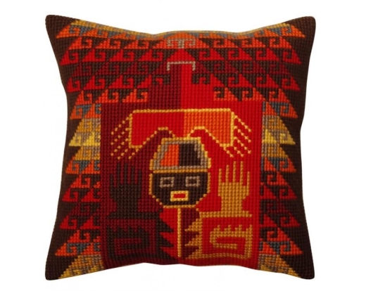 Peruvian ornament - Kreuzstichkissen Collection dArt