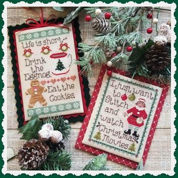 Stickvorlage Waxing Moon Designs - Merry Musings
