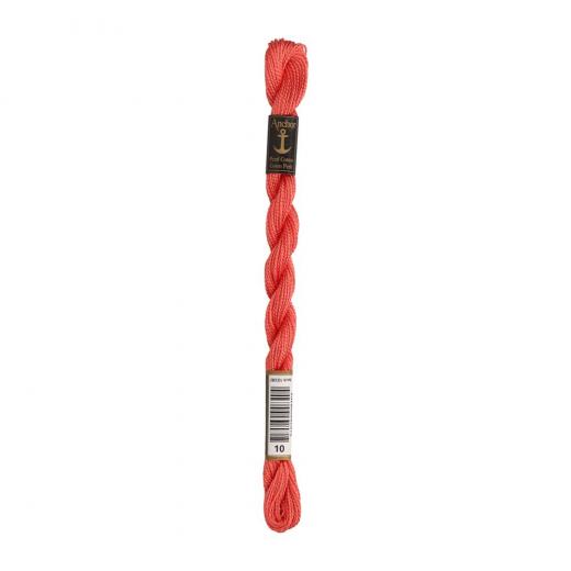 Anchor Perlgarn 5 - 5g Strängchen - 10 lachs