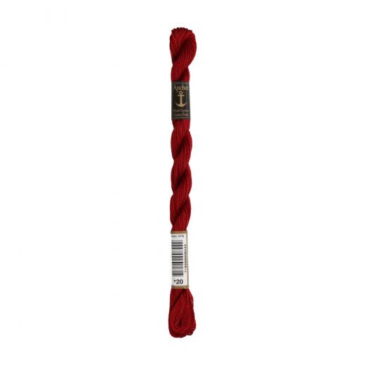 Anchor Perlgarn 5 - 5g Strängchen - 20 weinrot