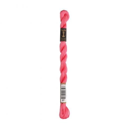 Anchor Perlgarn 5 - 5g Strängchen - 27 rosa