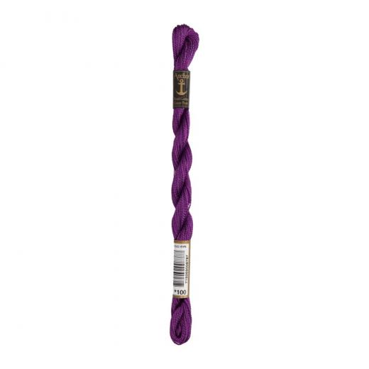 Anchor Perlgarn Stärke 5 - 5g Farbe 100 amethyst - 22m