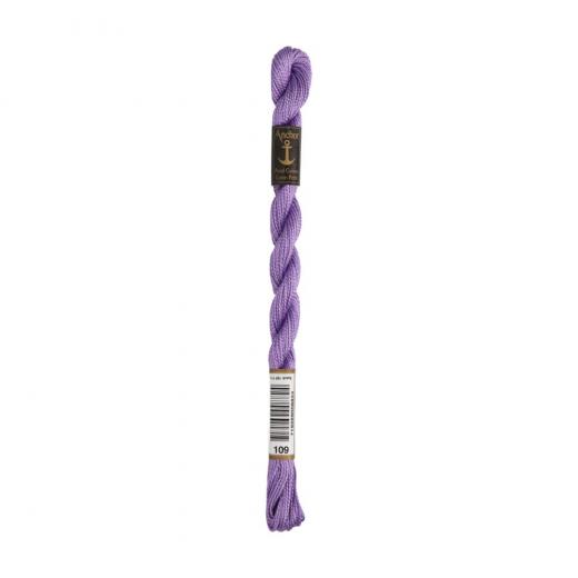 Anchor Perlgarn Stärke 5 - 5g Farbe 109 lavendel - 22m
