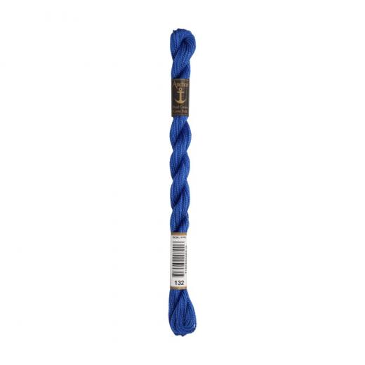Anchor Perlgarn Stärke 5 - 5g Farbe 132 königsblau - 22m