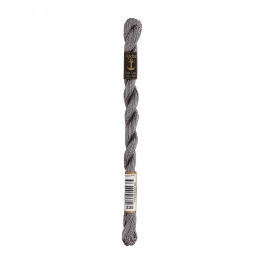 Anchor Perlgarn Stärke 5 - 5g - 235 flanell
