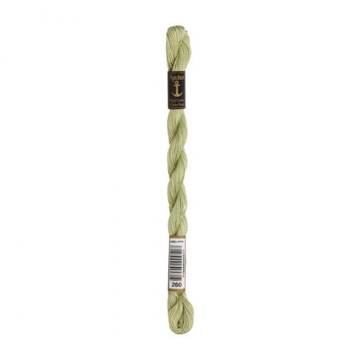 Anchor Perlgarn Stärke 5 - 5g - 260 pistazie