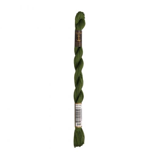 Anchor Perlgarn 5 - 5g Strängchen - 268 wacholder