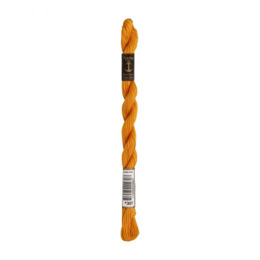Anchor Perlgarn 5 - 5g Strängchen - 307 altgold