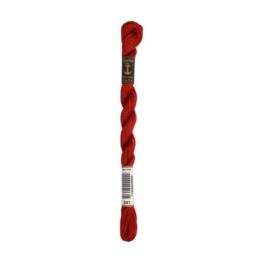 Anchor Perlgarn 5 - 5g Strängchen - 341 rostbraun