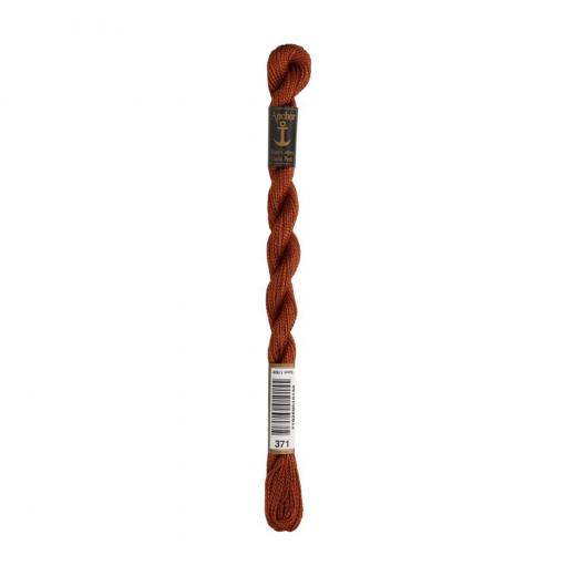 Anchor Perlgarn 5 - 5g Strängchen - 371 nougat