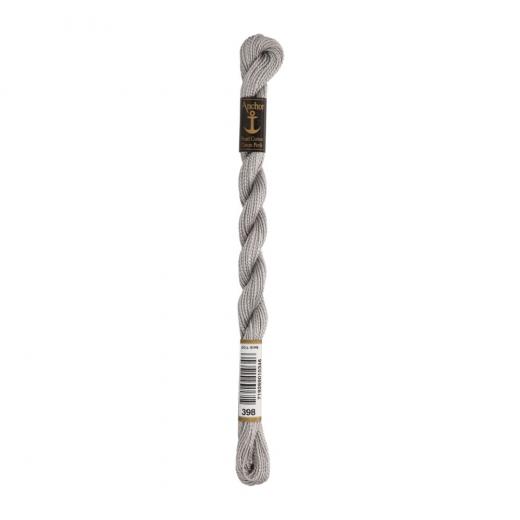 Anchor Perlgarn 5 - 5g Strängchen - 398 grau