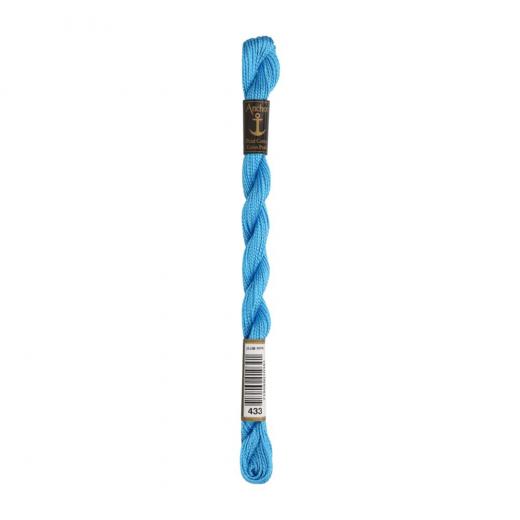 Anchor Perlgarn 5 - 5g Strängchen - 433 blautürkis