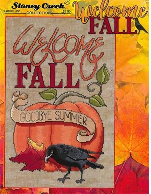 Stickvorlage Stoney Creek Collection - Welcome Fall