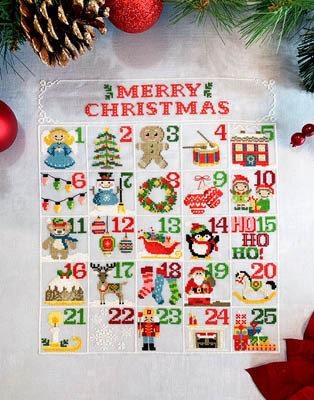 Stickvorlage Tiny Modernist Inc - Christmas Calendar