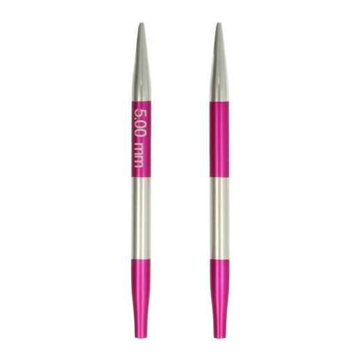 KnitPro SmartStix Nadelspitzen 5,00 mm - 87 mm pink  AUSVERKAUF