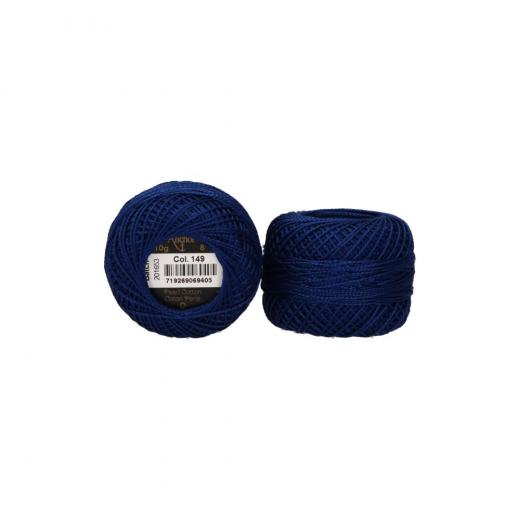 Anchor Perlgarn 8 - 10g Knäuel - 149 tintenblau