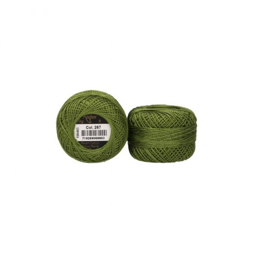 Anchor Perlgarn 8 - 10g Knäuel - 267 wacholder hell