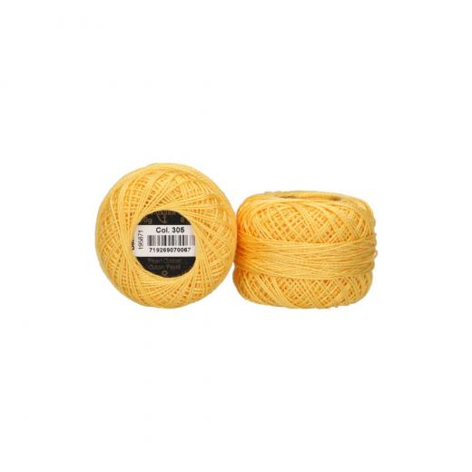 Anchor Perlgarn 8 - 10g Knäuel - 305 goldgelb