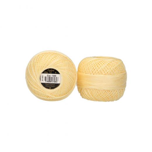 Anchor Perlgarn 8 - 20g Knäuel - 300 vanille (Ausverkauf Restbestand)