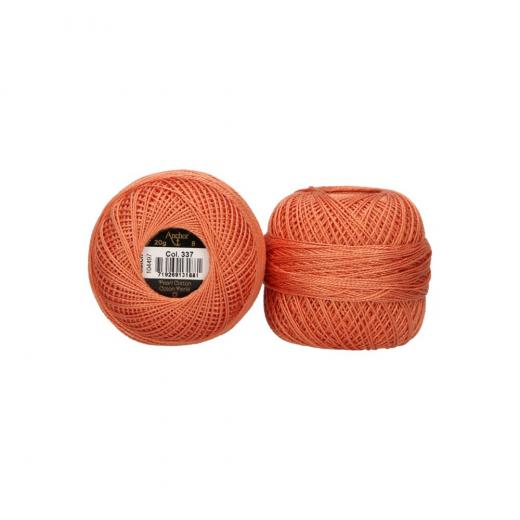 Anchor Perlgarn 8 - 20g Knäuel - 339 rost (Ausverkauf Restbestand)