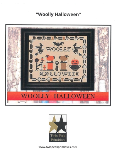 Stickvorlage Twin Peak Primitives - Woolly Halloween