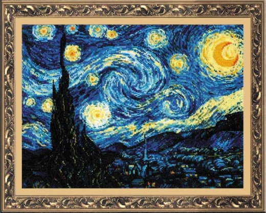 Riolis Stickpackung - Starry Night