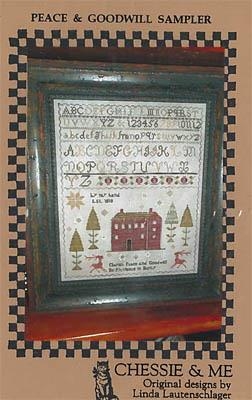 Peace And Goodwill Sampler - Chessie & Me (Stickvorlage)