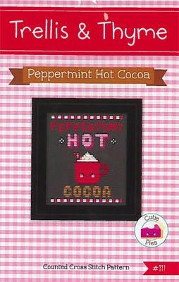 Stickvorlage Trellis & Thyme - Peppermint Hot Cocoa (Ausverkauf)