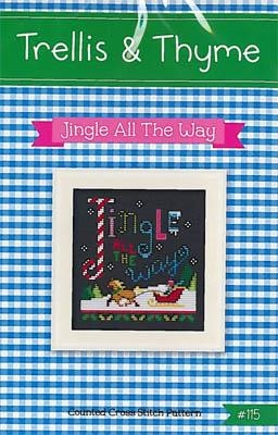 Stickvorlage Trellis & Thyme - Jingle All The Way (Ausverkauf)