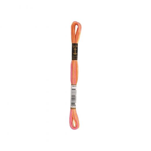 Anchor Stickgarn (Sticktwist) - 1315 flame multicolor