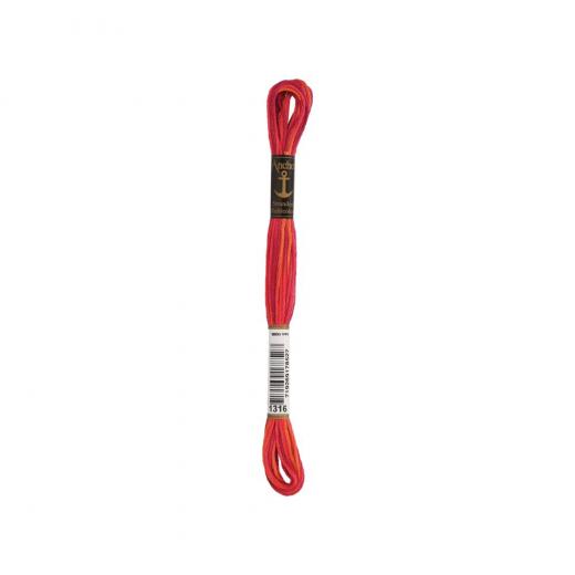 Anchor Stickgarn (Sticktwist) - 1316 fire multicolor