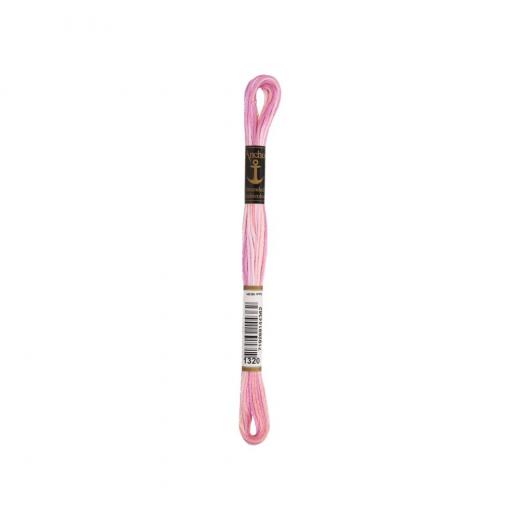 Anchor Stickgarn (Sticktwist) - 1320 rosa multicolor