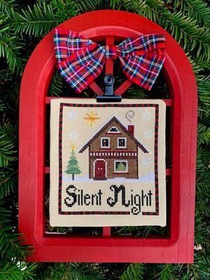 Stickvorlage Pickle Barrel Designs - Silent Night