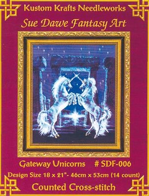 Stickvorlage Kustom Krafts - Gateway Unicorns (Ausverkauf)