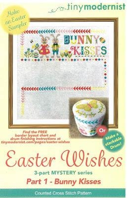 Stickvorlage Tiny Modernist Inc - Easter Wishes Teil 1