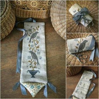 Fruit Of The Vine - Scattered Seeds Samplers (Stickvorlage)