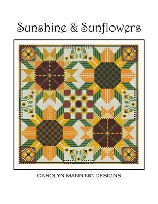 Stickvorlage CM Designs - Sunshine & Sunflowers