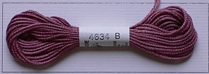 Soie dAlger Seidenstickgarn - Farbe 4634 magenta