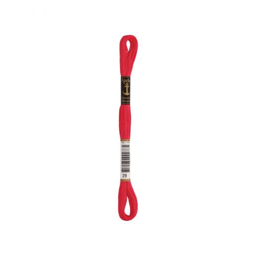 Anchor Stickgarn (Sticktwist) - 29 rouge