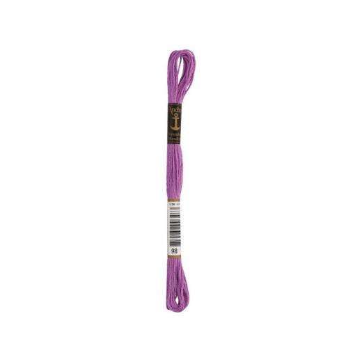 Anchor Stickgarn (Sticktwist) - 98 violett mittel