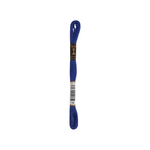 Anchor Stickgarn (Sticktwist) - 139 royalblau