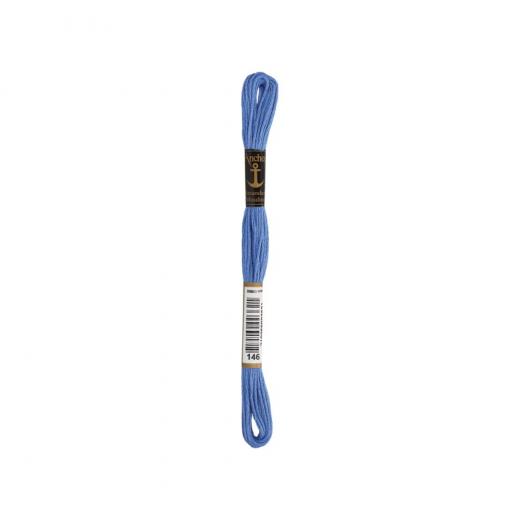 Anchor Stickgarn (Sticktwist) - 146 blau