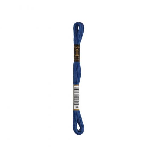 Anchor Stickgarn (Sticktwist) - 148 marineblau