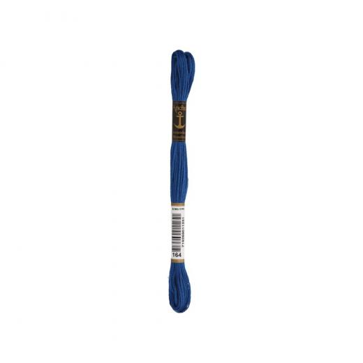 Anchor Stickgarn (Sticktwist) - 164 preussischblau