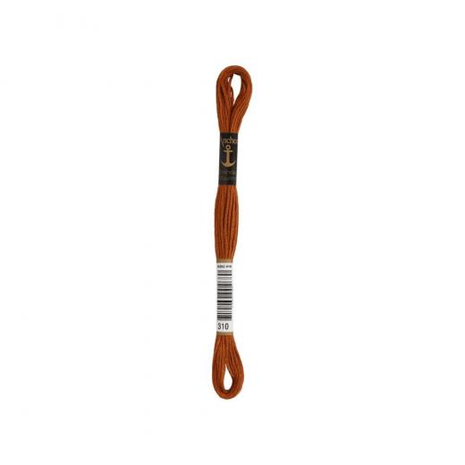 Anchor Stickgarn (Sticktwist) - 310 senfbraun