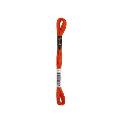 Anchor Stickgarn (Sticktwist) - 326 rostorange