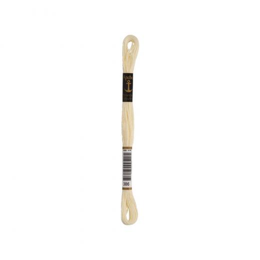 Anchor Stickgarn (Sticktwist) - 386 eierschalenbeige