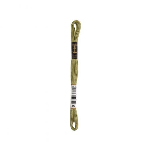 Anchor Stickgarn - 843 gelboliv